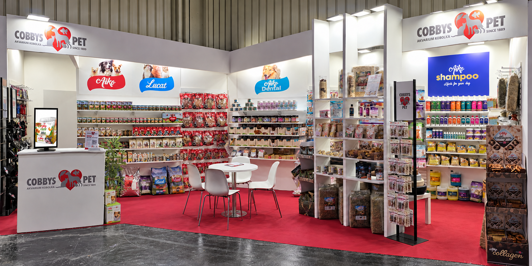 A COBBYS PET kiállítótere az Interzoo 2026 vásáron