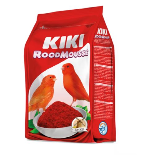KIKI ROODMOUSE - RED 1kg na vyfarbenie- kanárik