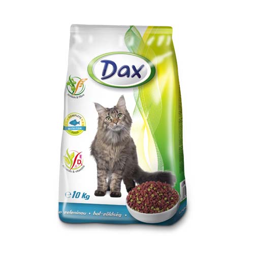 DAX Granule Mačka ryba-zelenina 10kg