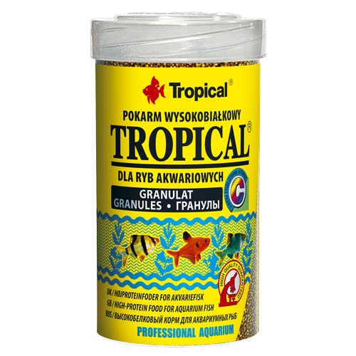 TROPICAL Tropical Granulat 100ml/50g vysokoproteínové krmivo pre akváriové ryby