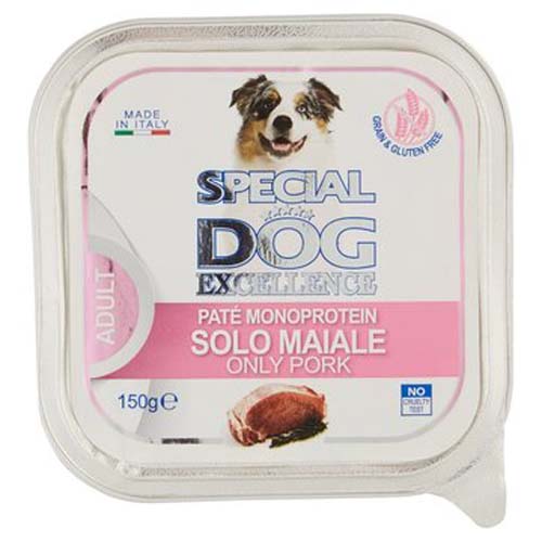 MONGE SPECIAL DOG EXCELLENCE pate MONOPROTEIN čisto bravčové 150g grain free vanička