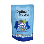 DOLINA NOTECI SUPERFOOD 85g jahňacie a teľacie mäso pre mačky 80% mäsa