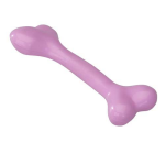 EBI Rubber Bone 18cm Medium Strawberry s vôňou jahôd