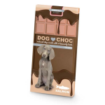 DUVO+ DOG CHOC Salmon 100g čokoláda pre psov bez cukru s lososom