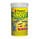 TROPICAL Nanovit Granulat 100ml/70g granulované krmivo pre malé akváriové ryby