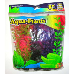 PENN PLAX Umelé rastliny 20,3cm farebné 6ks v sade