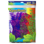 PENN PLAX Umelé rastliny 30,5cm farebné 6ks sada