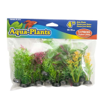 PENN PLAX Umelé rastliny Betta 10,16 cm farebné 12ks sada