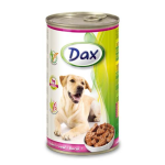 DAX konzerva pre psov 1240g s teľacím