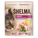 SHELMA Freshmeat Adult 750g kuracie granule pre mačky