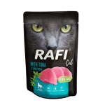 RAFI Cat Sterilized Grain Free - Bezlepková kapsička s tuniakom pre sterilizované mačky 100g
