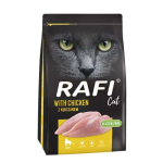RAFI DRY CAT CHICKEN granulované krmivo pre mačky s kuracím mäsom 7kg