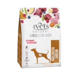 4Vets AIR DRIED NATURAL VETERINARY EXCLUSIVE WEIGHT REDUCTION 1kg sušené krmivo pre psov na redukciu hmotnosti