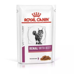 ROYAL CANIN VHN CAT RENAL BEEF kapsička 85g vlhké krmivo s hovädzím mäsom pre mačky pri chronickom ochorení obličiek