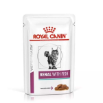 ROYAL CANIN VHN CAT RENAL FISH kapsička 85g vlhké krmivo s rybacím mäsom pre mačky pri chronickom ochorení obličiek