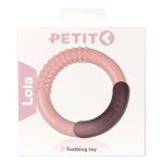 EBI PETIT LOLA Hryzátko pre šteňatá a malých psov ružový krúžok 10x10cm