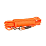 DUVO+ Stopovacie vodidlo z PVC neónovo oranžové lanko 10m/8mm