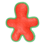 DUVO+ Vianočná hračka z gumy  - perníková figúrka 24x20,5x3cm