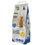 DUVO+ Eco hrudkujúca podstielka pre mačky z kukurice 10kg/16,37l