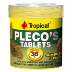 TROPICAL Pleco's Tablets 50ml/30g 11 ks tabletové krmivo pre riasožravé ryby