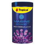 TROPICAL Marine Power Garlic Formula 1000ml/600g granulované krmivo s dodatkom cesnaku pre všežravých morských rýb