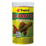 TROPICAL Hi-Protein Discs XXL 250ml/125g krmivo s kôrovcami a mäkkýšmi pre veľké ryby