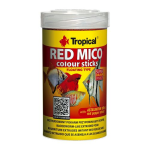 TROPICAL Red Mico Colour Sticks 100ml/32g krmivo pre mäsožravé a všežravé ryby