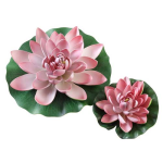 HOBBY Rastlina umelá Water Lily, pink 20cm